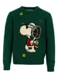 MC2 Saint Barth Kids snoopy tennis sweater - Green
