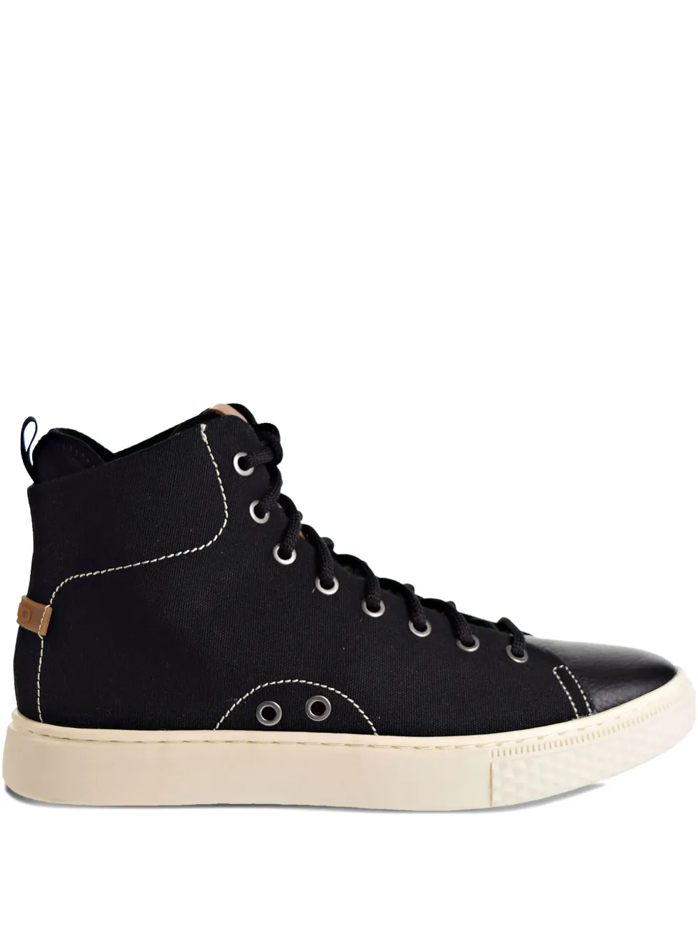 Polo Ralph Lauren canvas high-top trainers Black