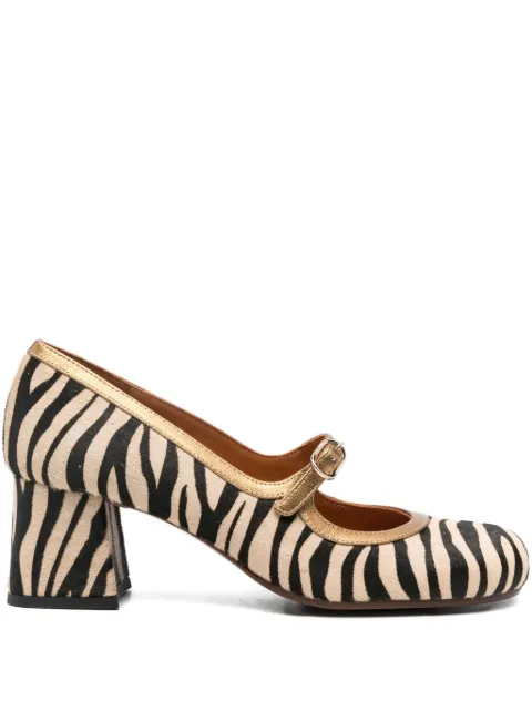 Chie Mihara 60mm leather heeled mules