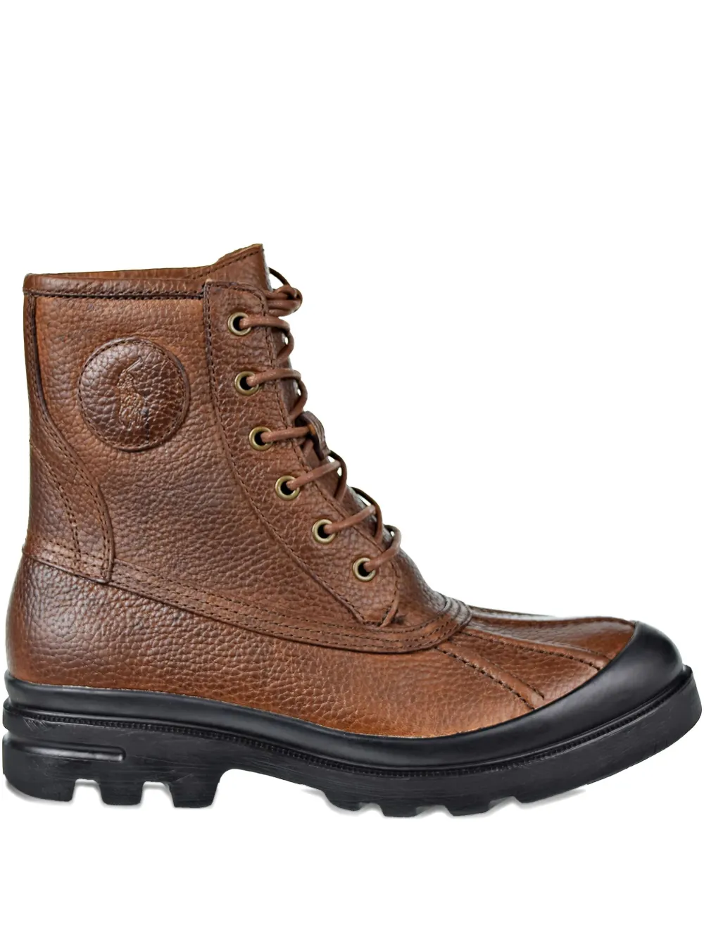 Polo Ralph Lauren canvas high-top trainers Black