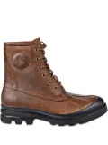 Polo Ralph Lauren leather lace-up boots - Brown