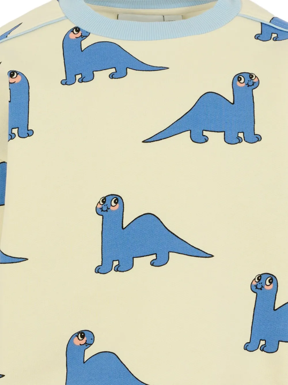 Mini Rodini Dinosaur-print Sweatshirt In Neutral