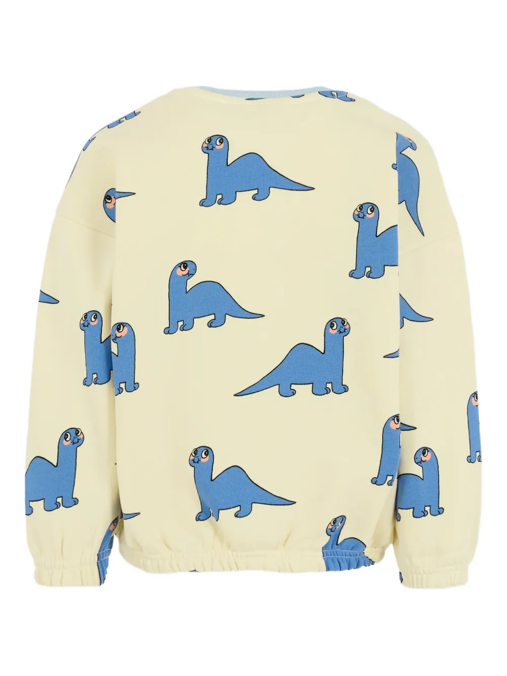 Mini Rodini Dinosaur-print Sweatshirt In Neutral