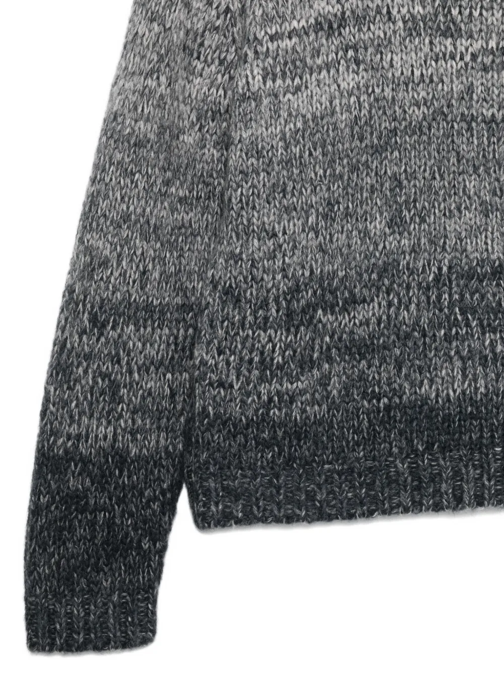 Iris Von Arnim Ombré-effect Sweater In Gray