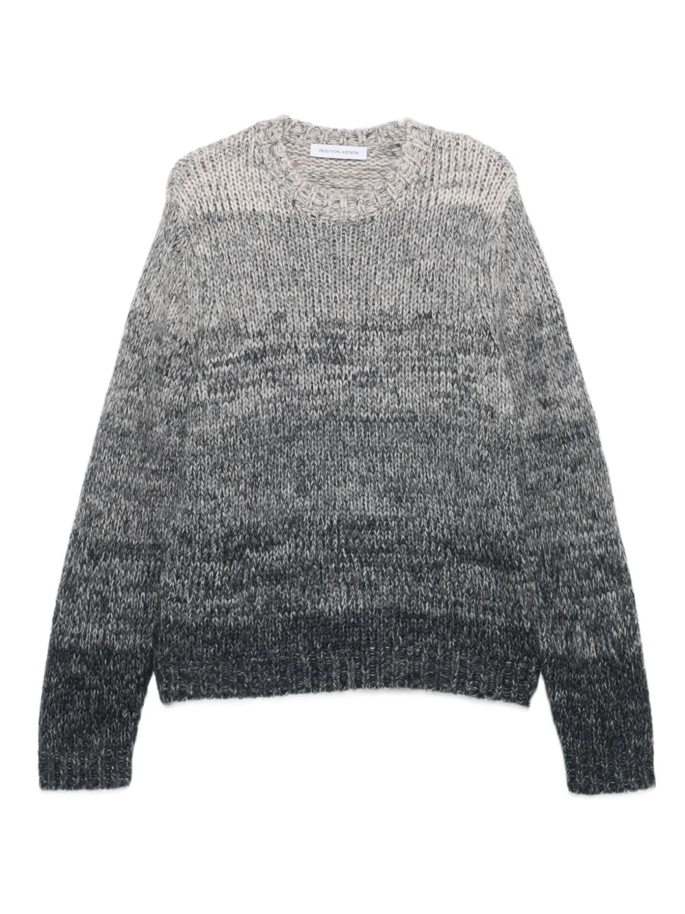 Iris Von Arnim ombré-effect sweater | gris | Image 1