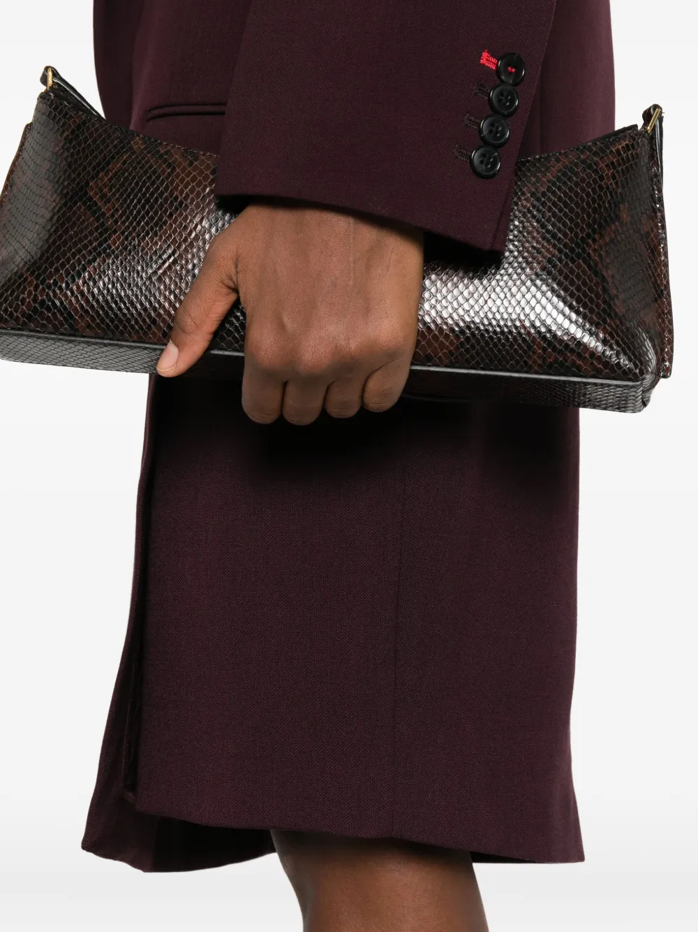 Victoria Beckham Wikkelrok Rood