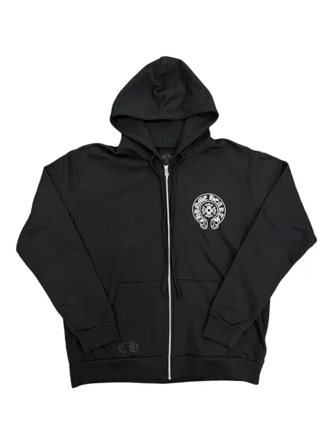 Chrome Hearts New York Horseshoe zip-up hoodie