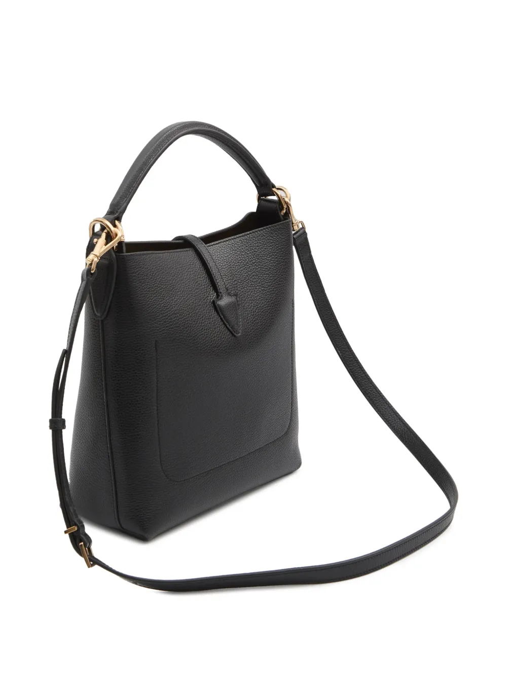 Tod's T-timeless Mini Leather Bucket In Black