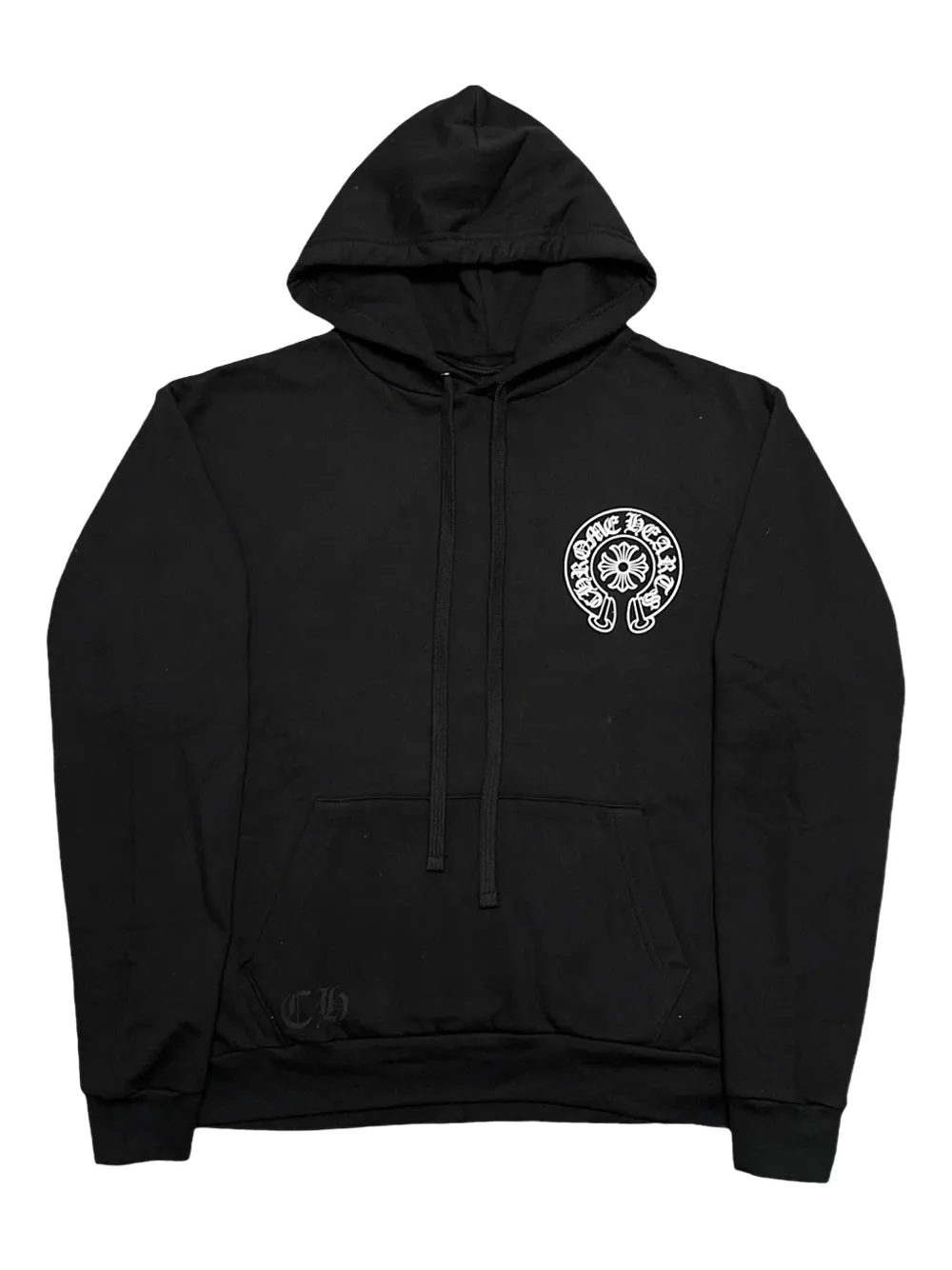 Chrome Hearts horseshoe-logo hoodie | Black | Image 1