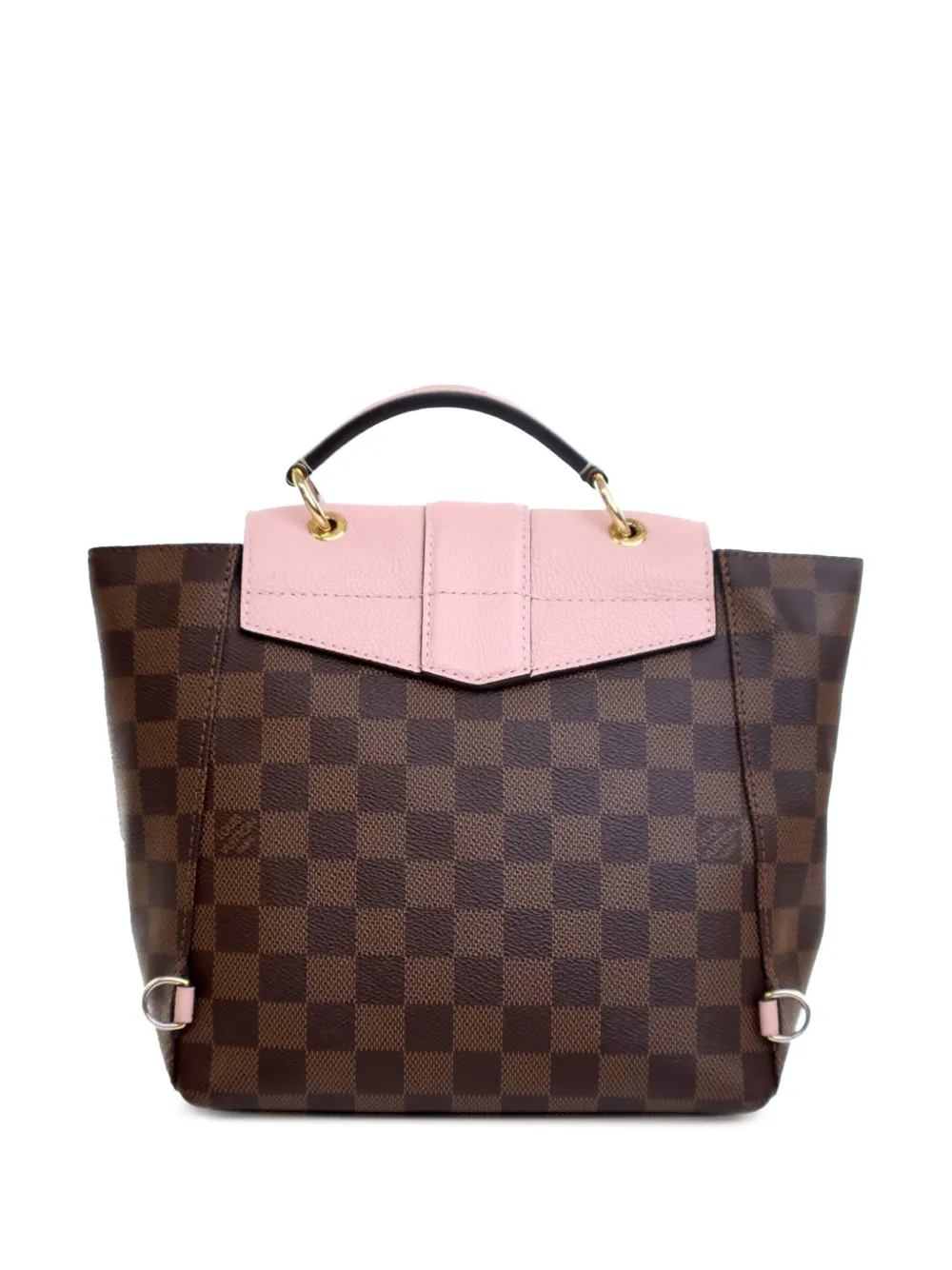 Pre-owned Louis Vuitton 2020 Damier Ebene Clapton Backpack In Brown