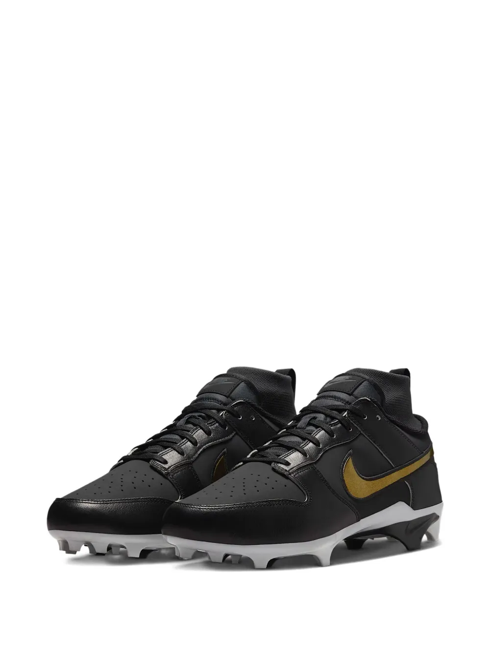 Nike Alpha Menace Dunk Cleats "Black Off Noir" sneakers Zwart
