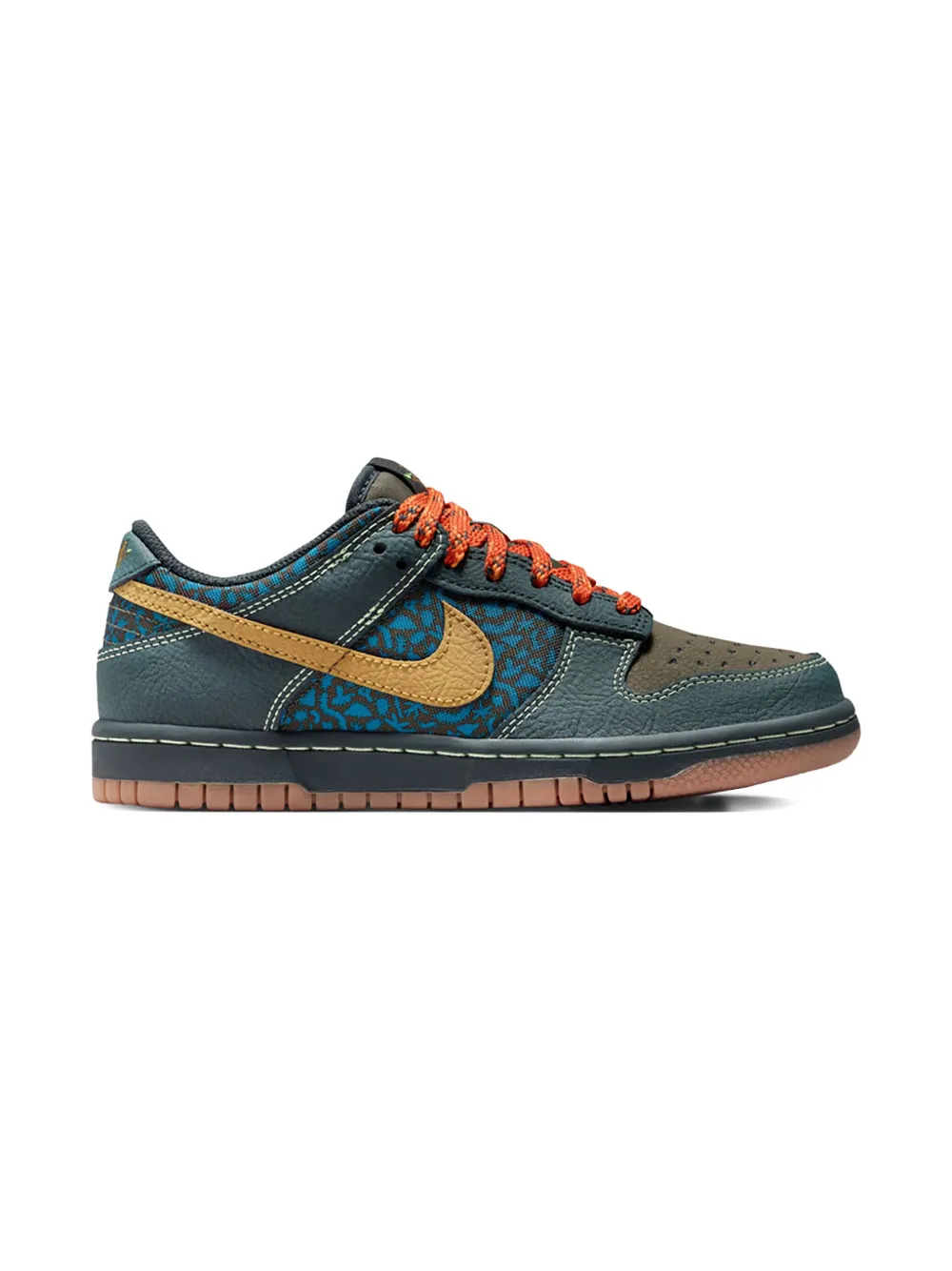 Nike Kids Dunk Seaweed / Cargo Khaki sneakers - Groen