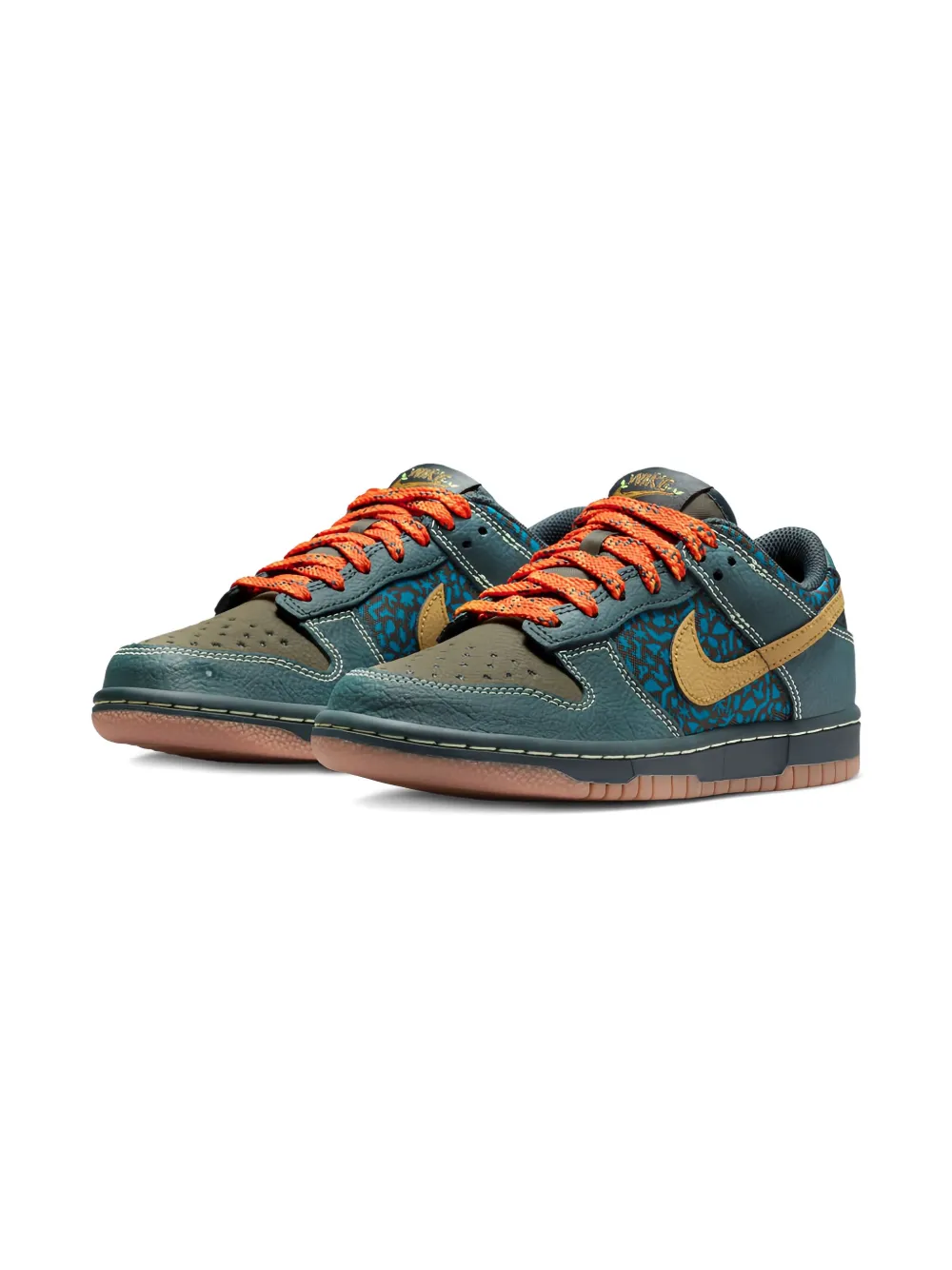 Nike Kids Dunk "Seaweed Cargo Khaki" sneakers Groen