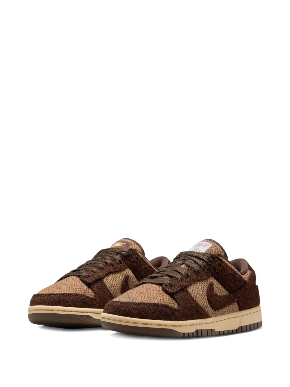 Nike Dunk Harris Tweed - Sesame low sneakers - Bruin