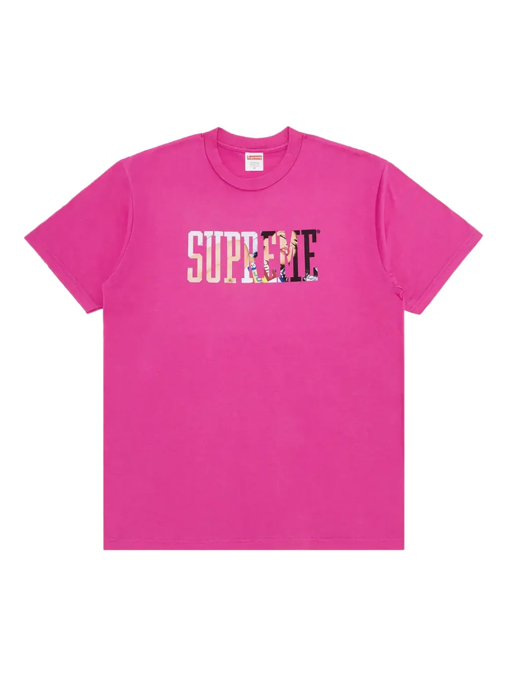 Supreme Tera Patrick Collegiate Photo-print T-shirt In Pink