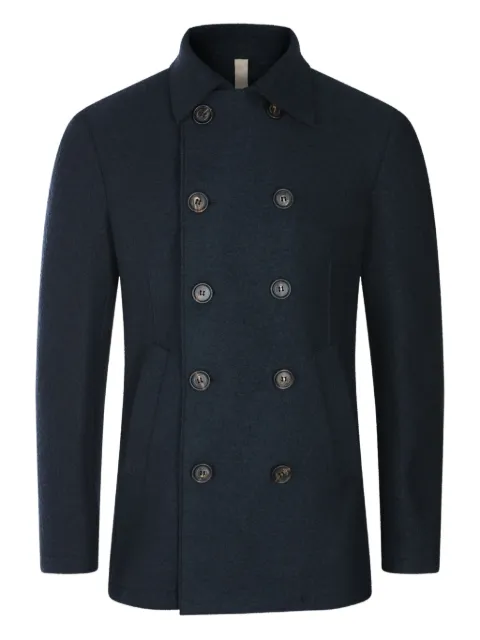 Eleventy double-breasted wool coat