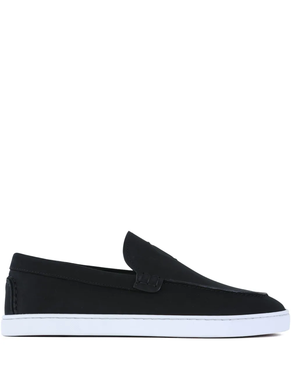 Christian Louboutin Varsiboat slip-on shoes | Black | Image 1