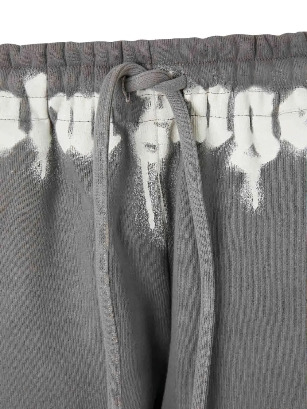 Palm Angels Shorts met logoprint Grijs