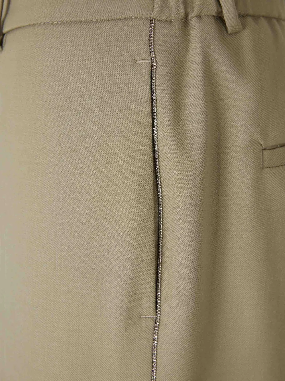 Peserico Cropped broek Beige