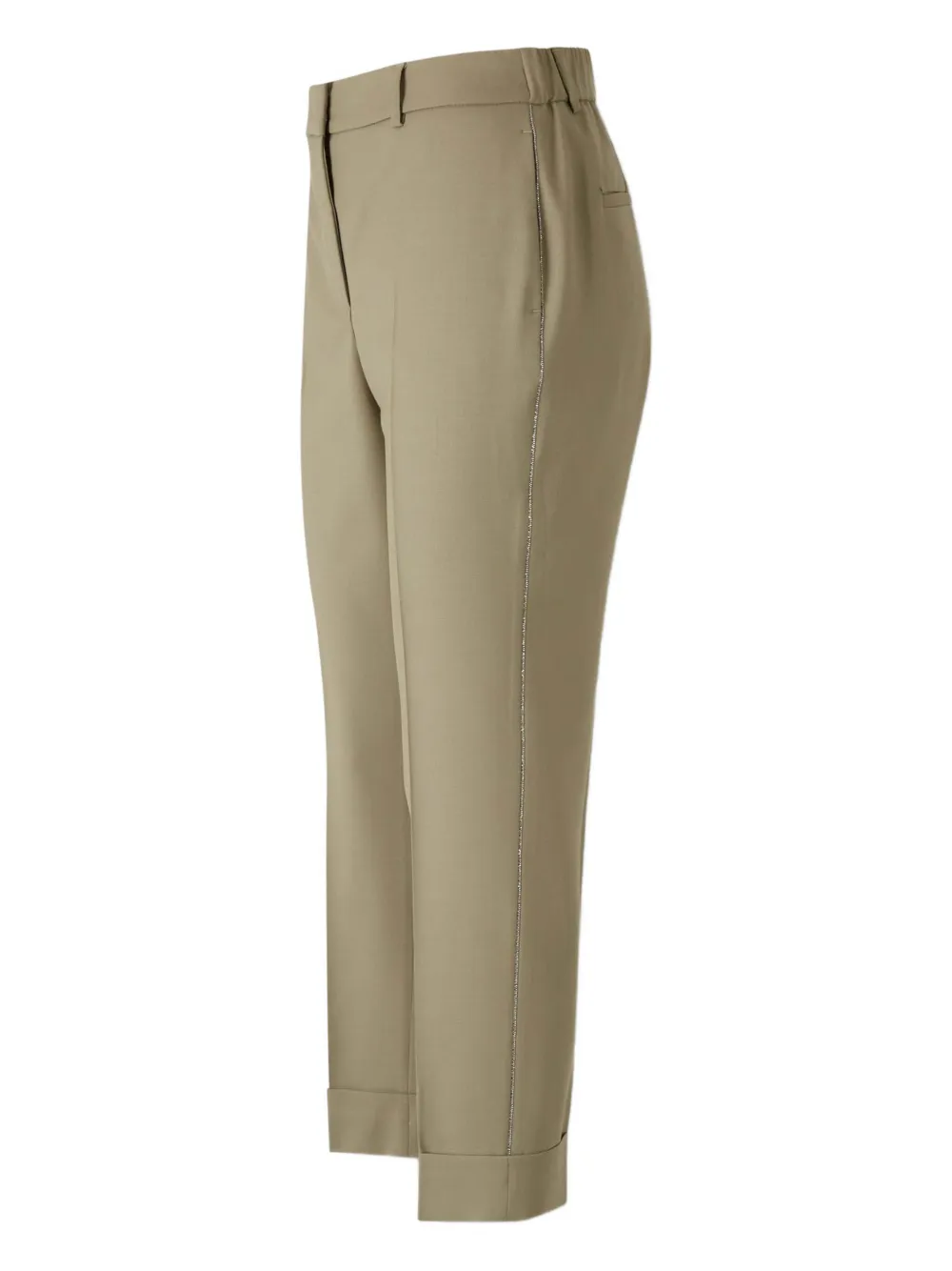 Peserico Cropped broek Beige