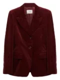 Dorothee Schumacher corduroy peak-lapels blazer - Red