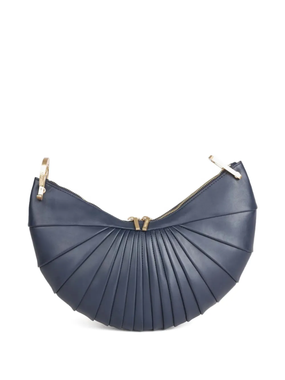 Cult Gaia leather crossbody bag | Blue | Image 1