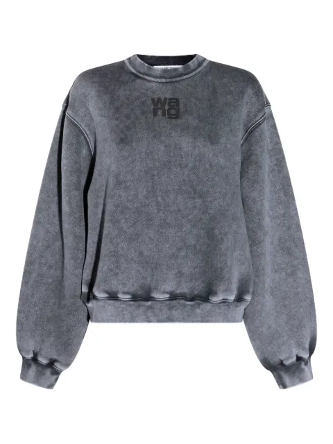 Alexander Wang logo-embroidered sweatshirt