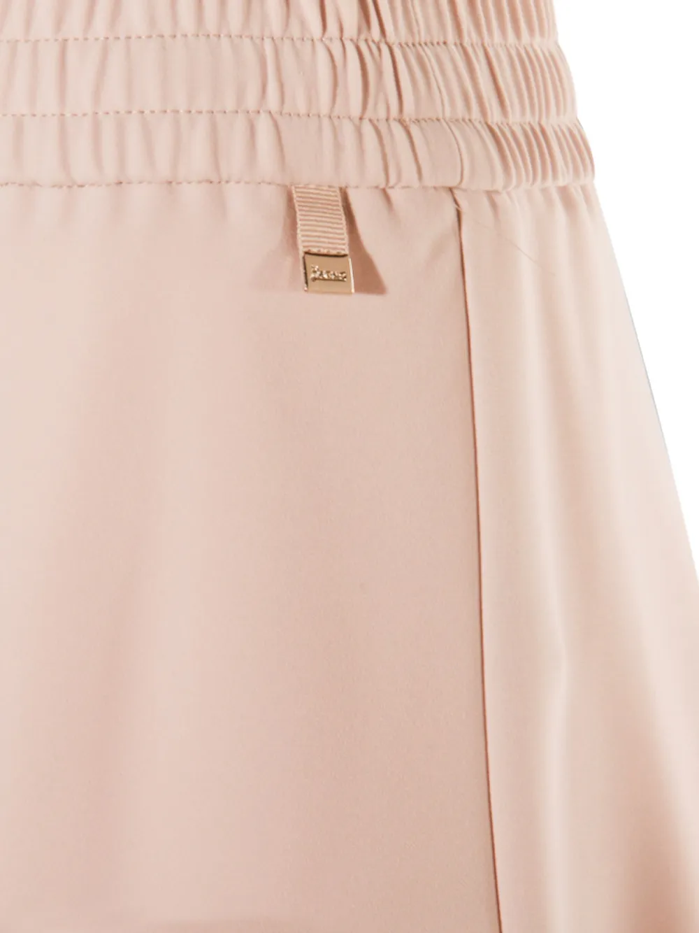 Herno Rok met elastische tailleband en trekkoord - Roze