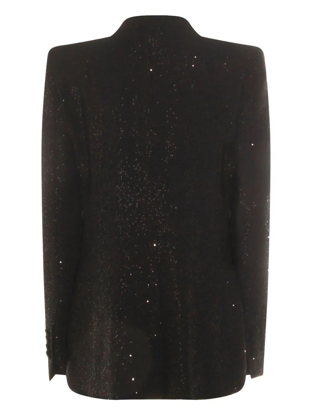 Tom Ford Sequin-embellished Single-breasted Blazer In Black