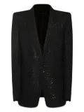 TOM FORD sequin-embellished single-breasted blazer - Black