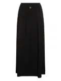 TWINSET elastic-waist midi skirt - Black