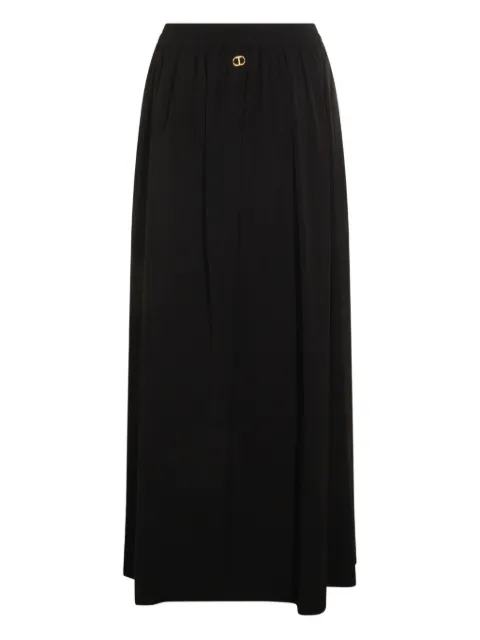 TWINSET elastic-waist midi skirt