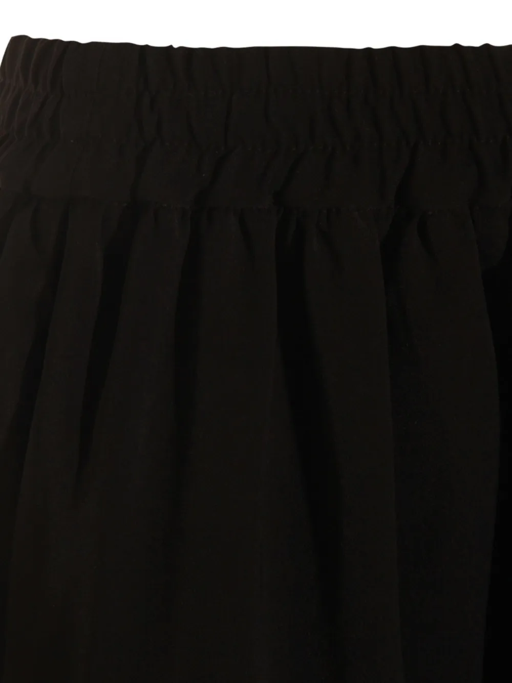 Twinset Elastic-waist Midi Skirt In Black