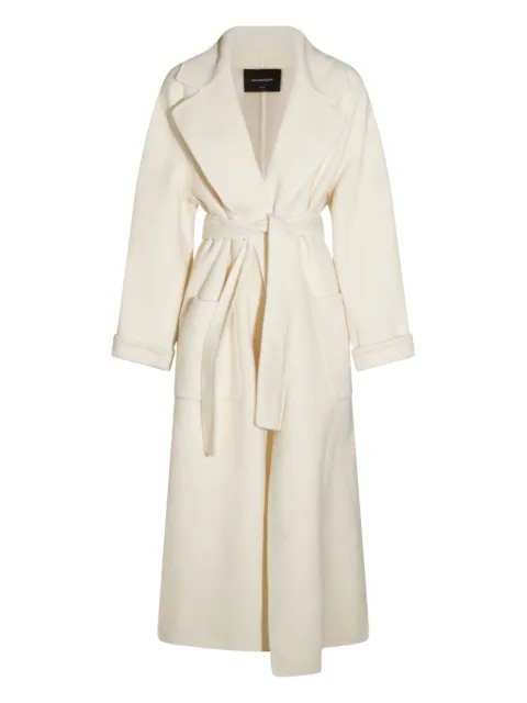 Fabiana Filippi belted lapels coat