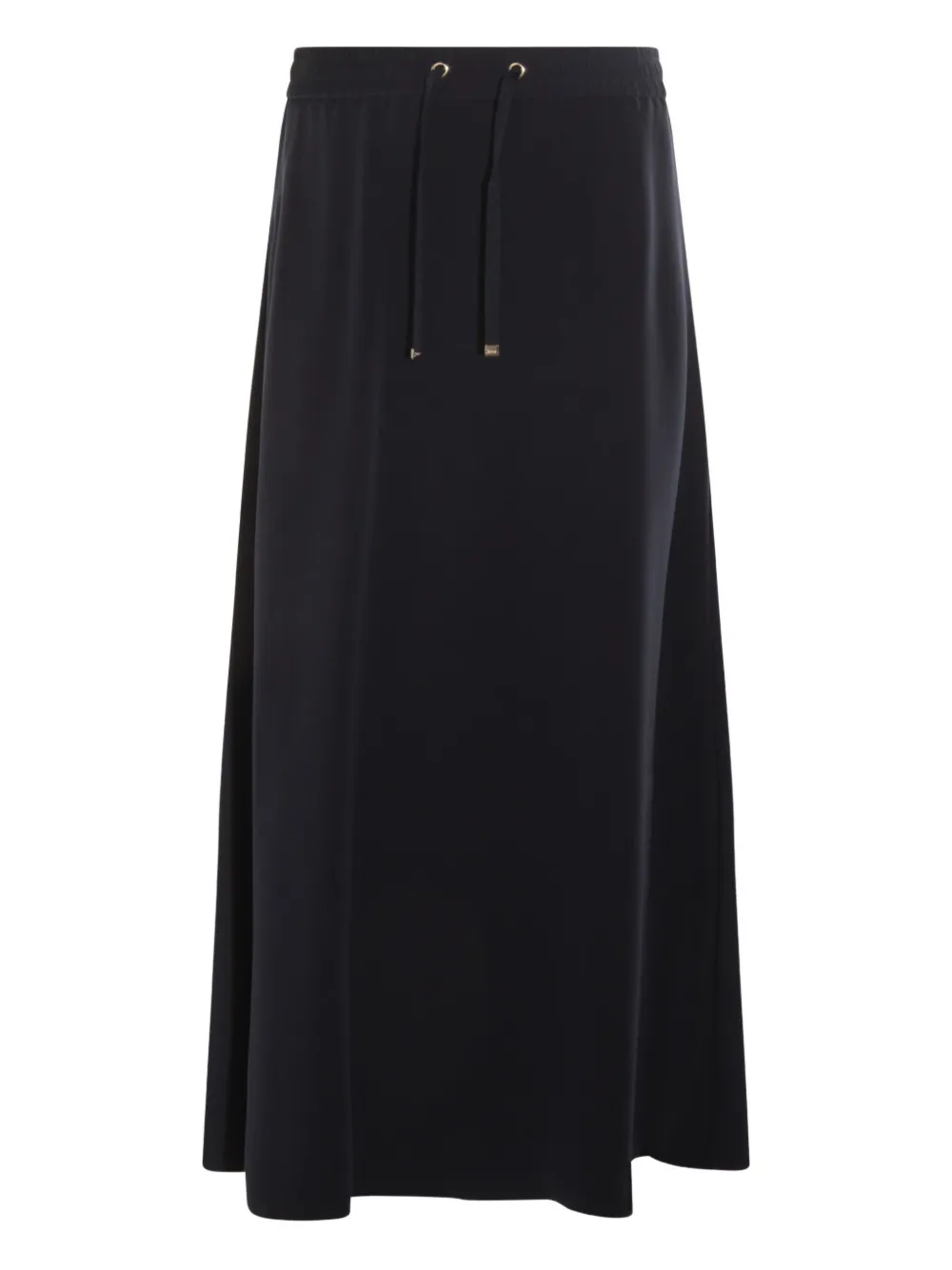 Herno drawstring elastic-waist midi skirt | Blue | Image 1