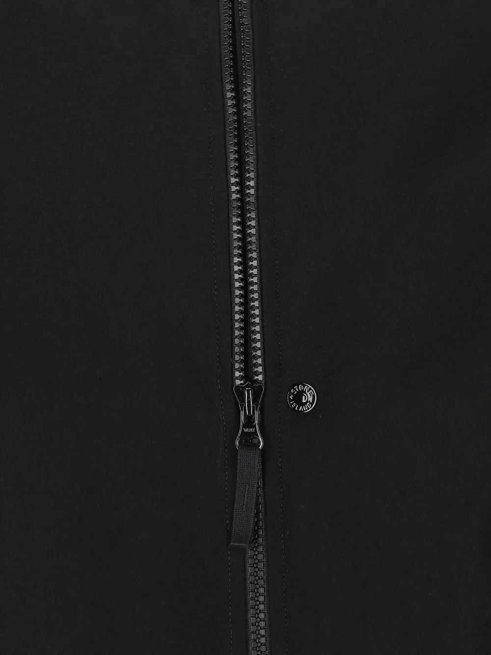 Stone Island Performance flanellen jack met patch Zwart