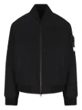 Stone Island performance flannel patch jacket - Black
