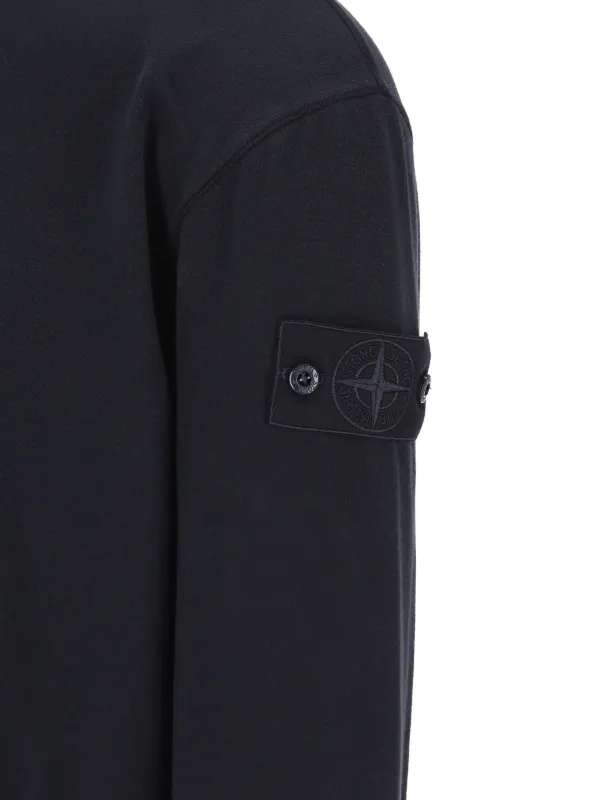 STONE  スウェットシャツ Stone Island パッチポケット スウェットシャツ | ブルー