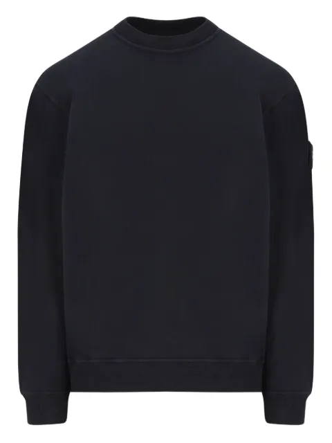 Stone Island patch-pocket cotton sweatshirt