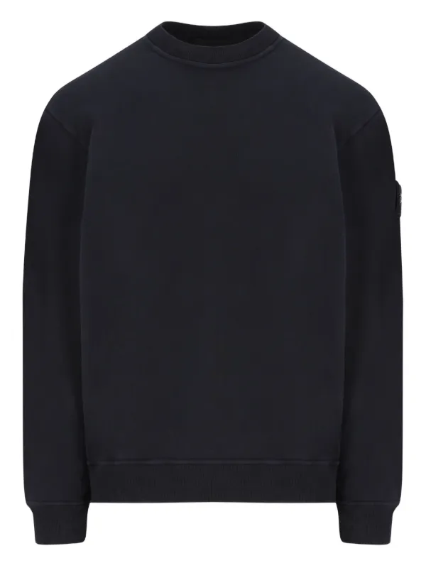 stone  ハーフファスナー スウェットシャツ パッチポケット付き stone island ハーフファスナー スウェットシャツ パッチ