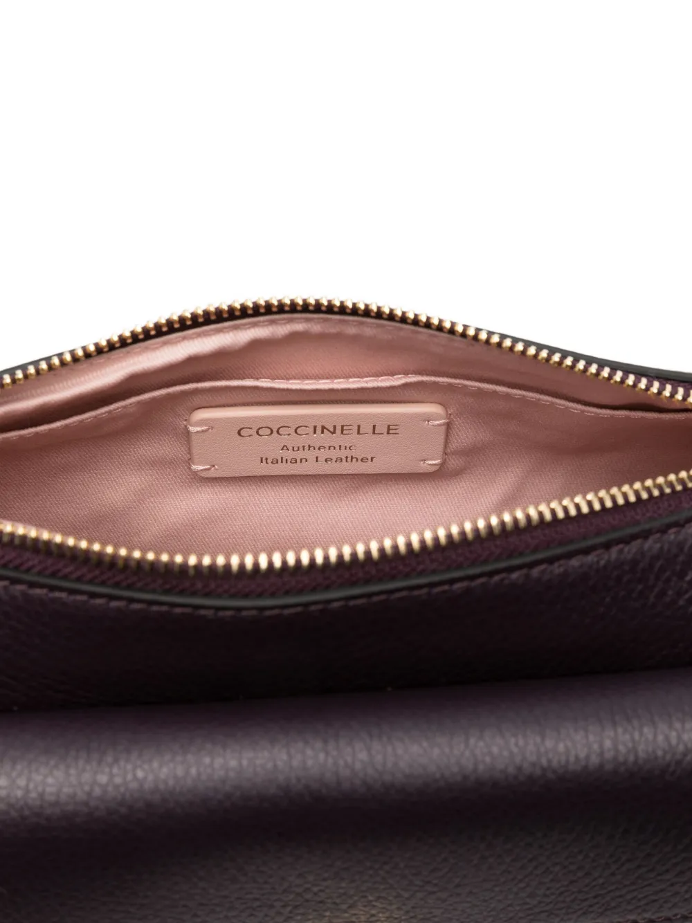 Coccinelle Beat Arctic schoudertas 644 PRUNE NATURAL