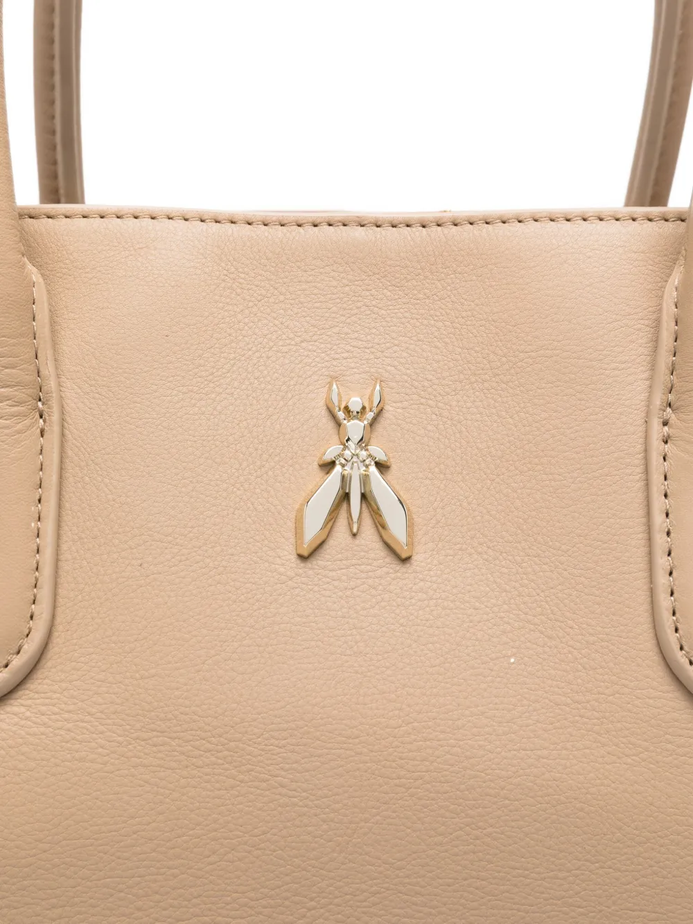 Patrizia Pepe New Business Tote Bag In Neutral