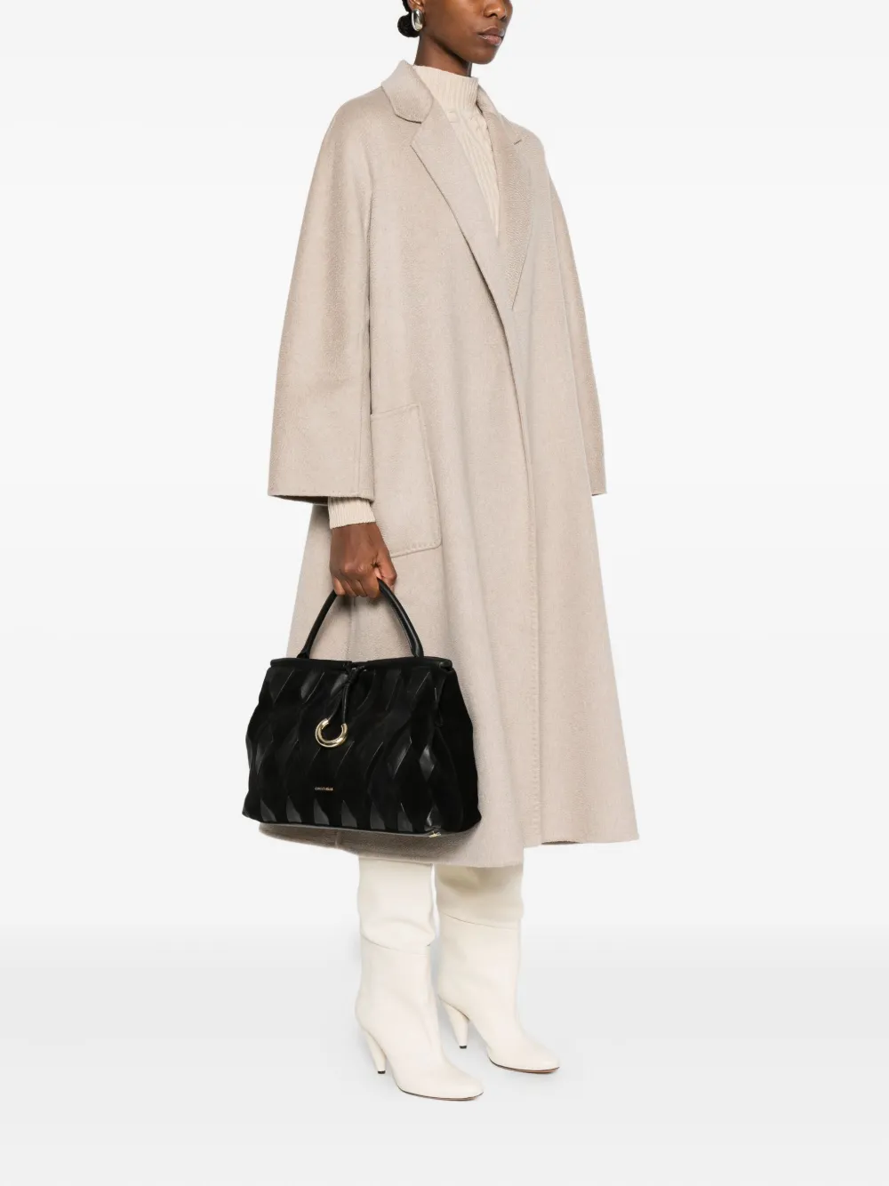 Coccinelle Leren shopper - Zwart