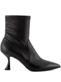 Sergio Levantesi 55mm pointed-toe ankle boots - Black