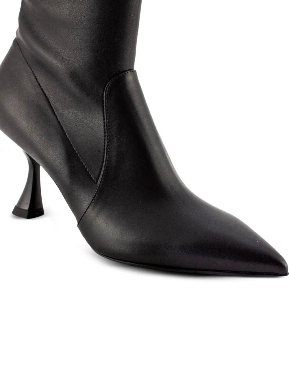 Sergio Levantesi 55mm pointed-toe ankle boots Black