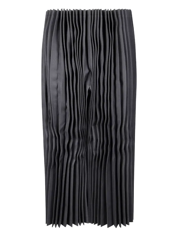 Comme Des Garçons プリーツ パンツ | ブラック | FARFETCH JP