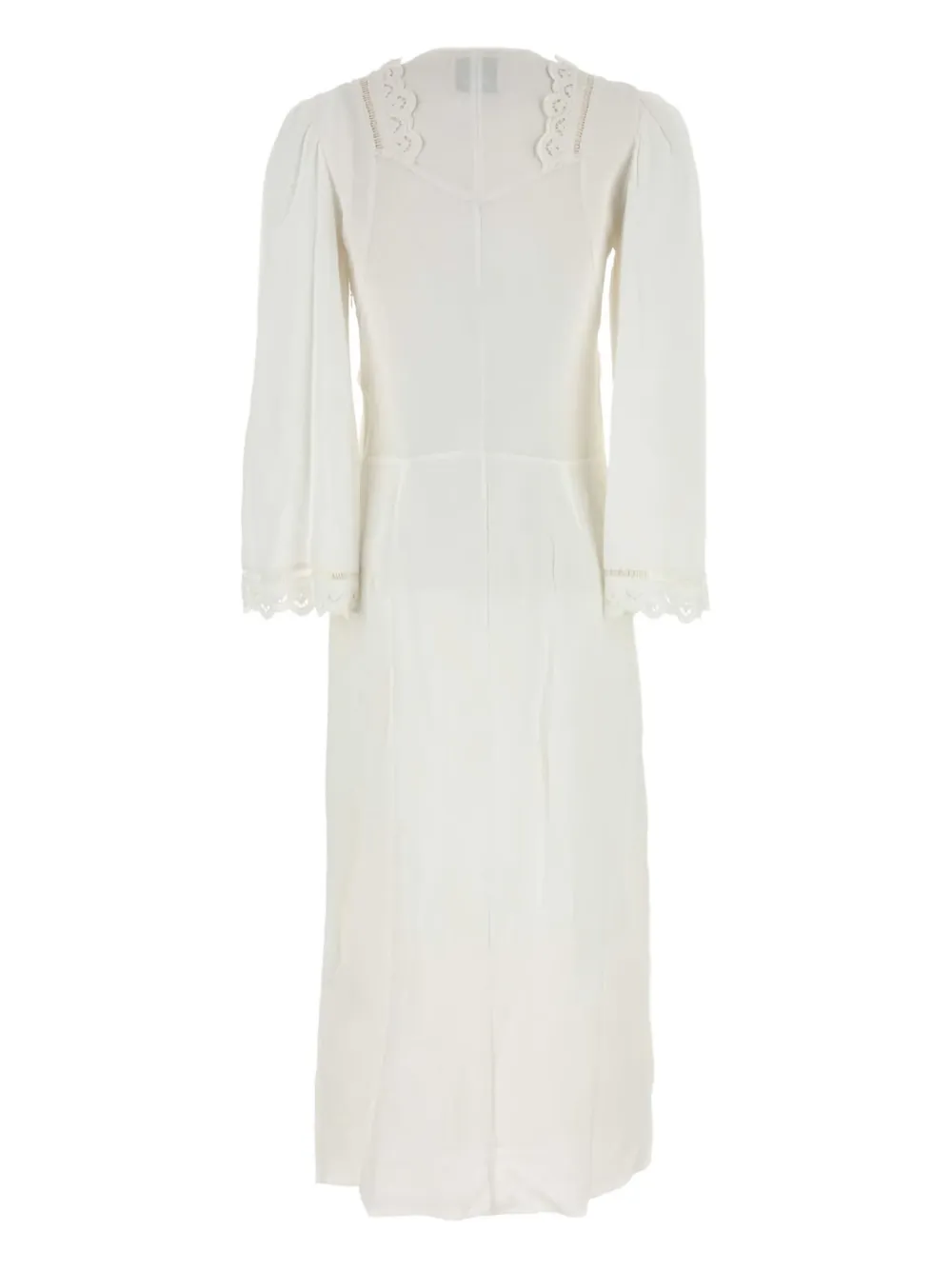 ISABEL MARANT Jurk met kant - Wit