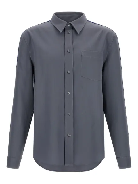 Marni stripe-detail virgin wool shirt