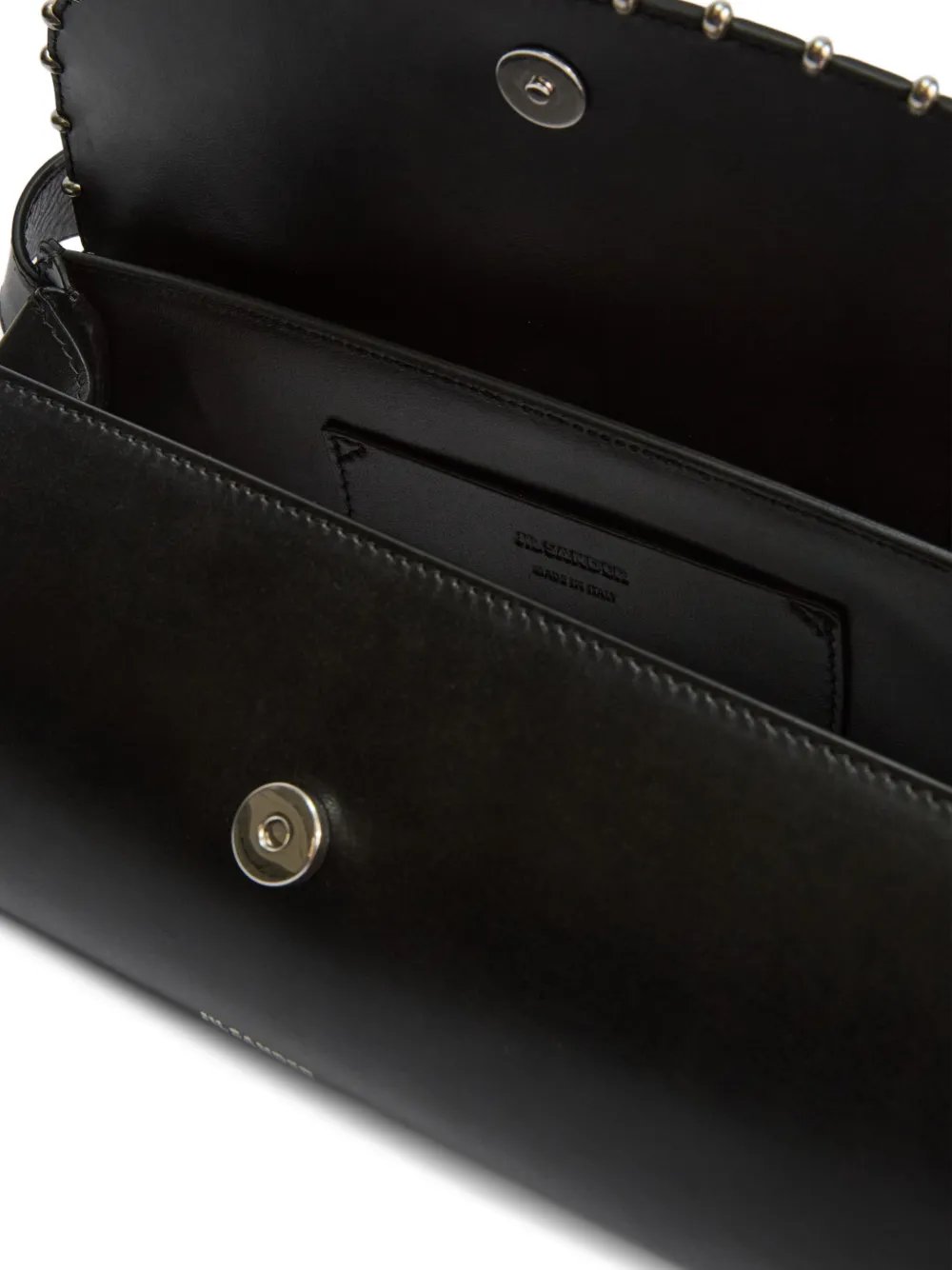 Jil Sander Cannolo kleine schoudertas Zwart