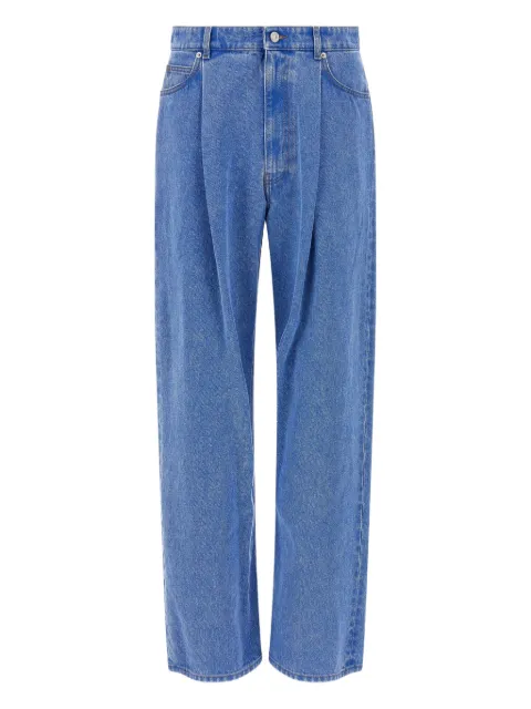 Marni jeans con pinzas en la parte delantera
